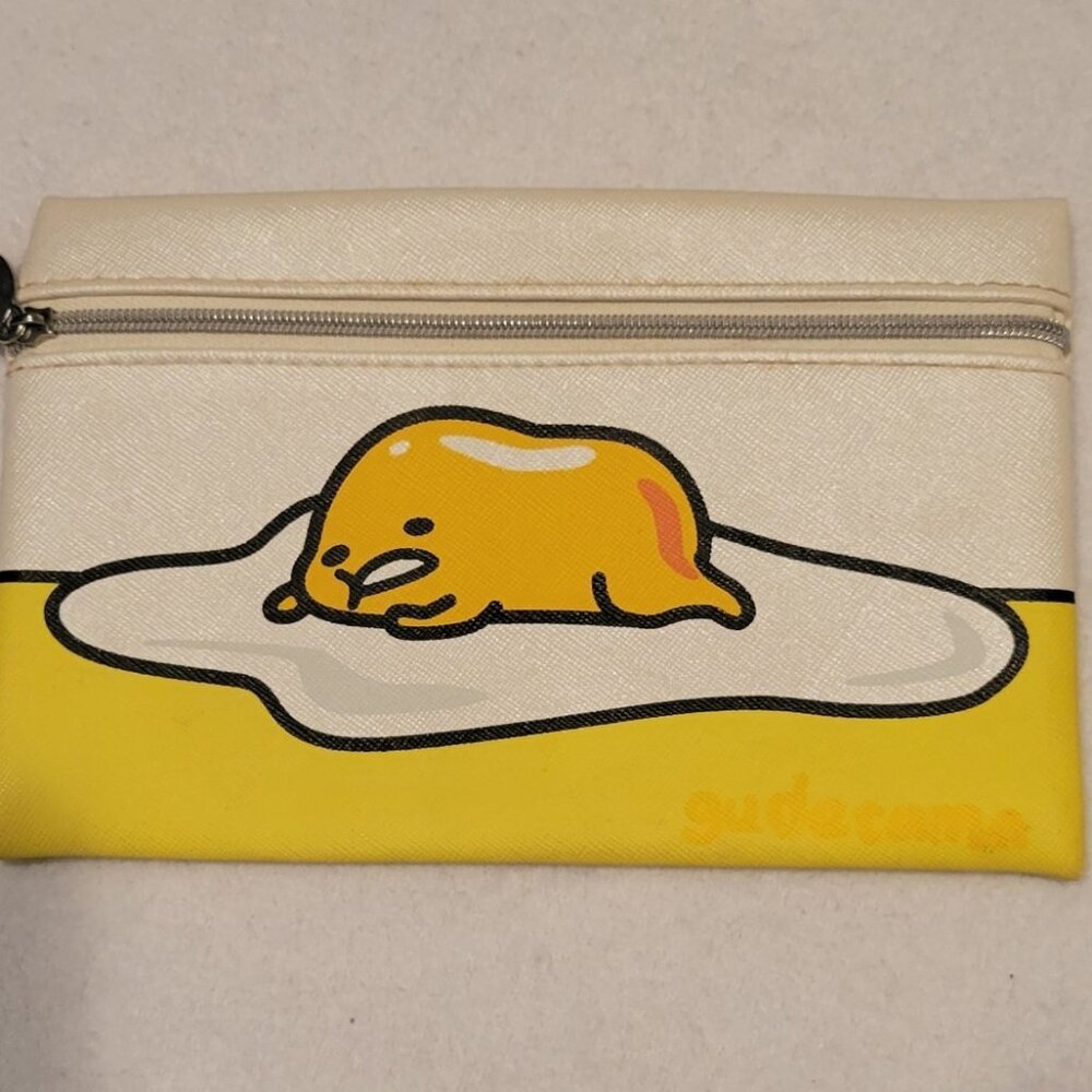 IPSY Exclusive Guadetama Egg Cosmetics Bag